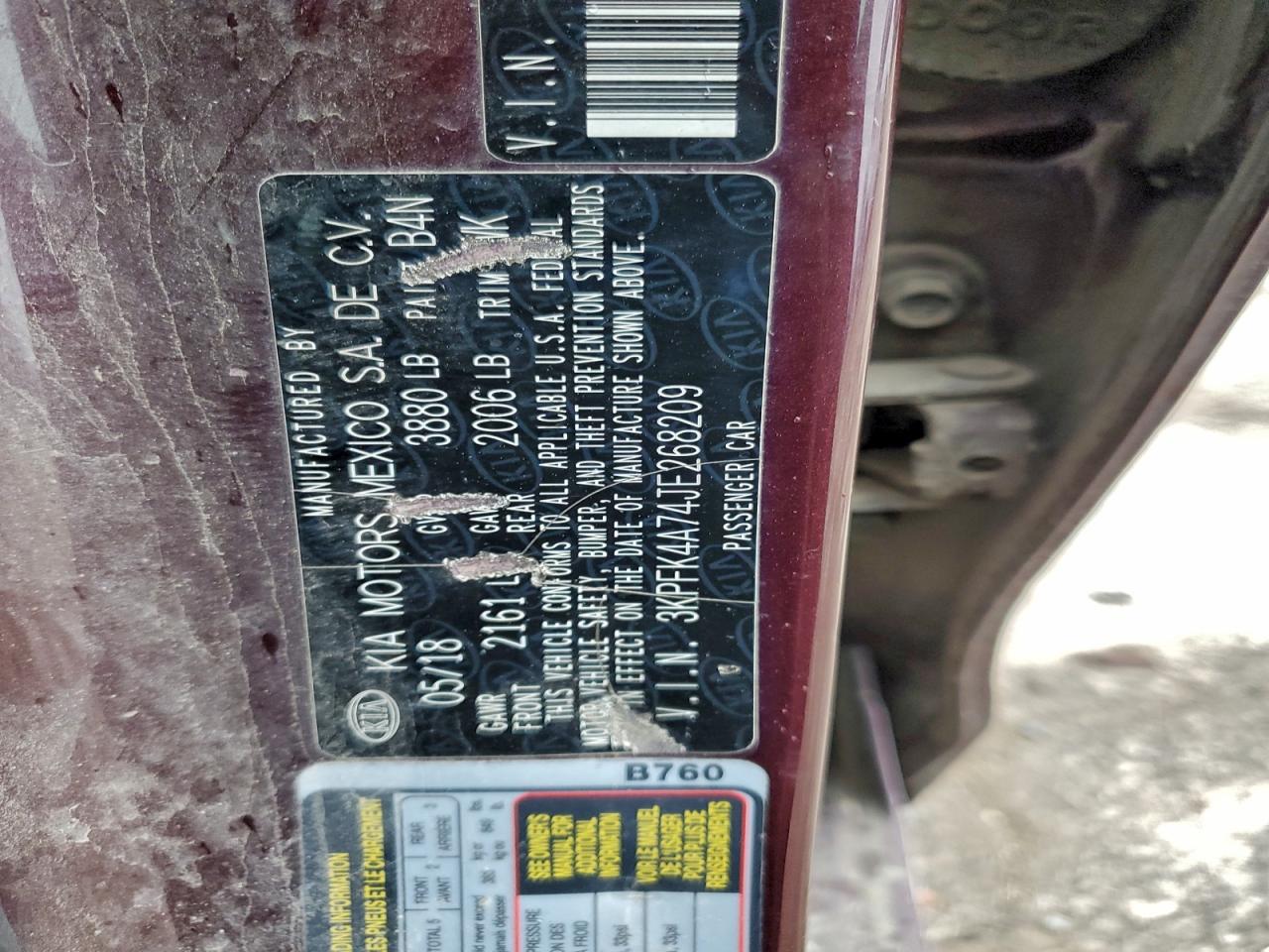 2018 KIA FORTE