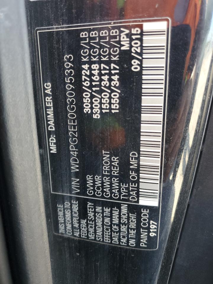 2016 MERCEDES BENZ METRIS
