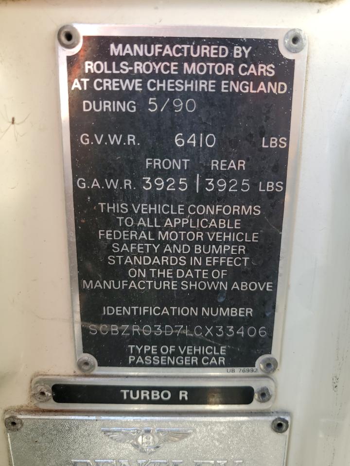 1990 BENTLEY ALL MODELS
