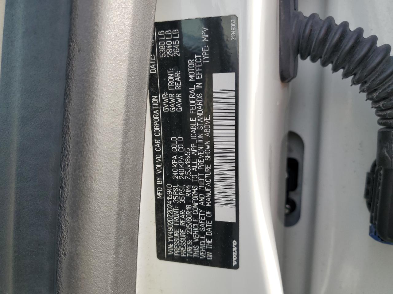 2013 VOLV XC60