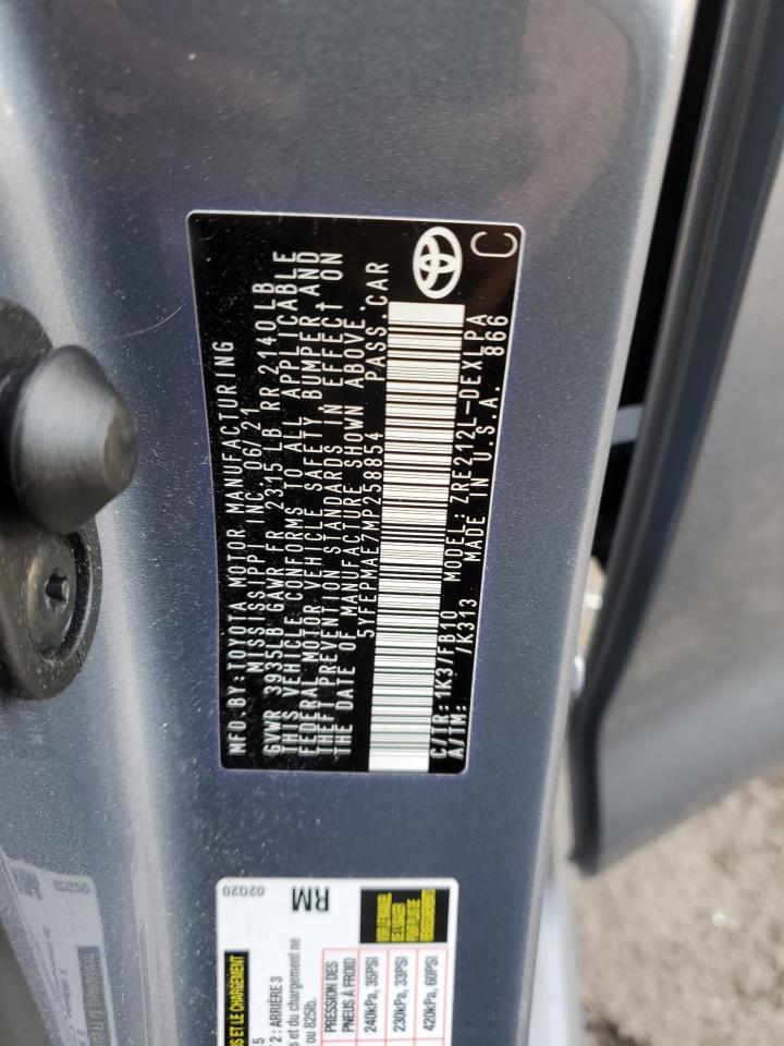 2021 TOYOTA COROLLA