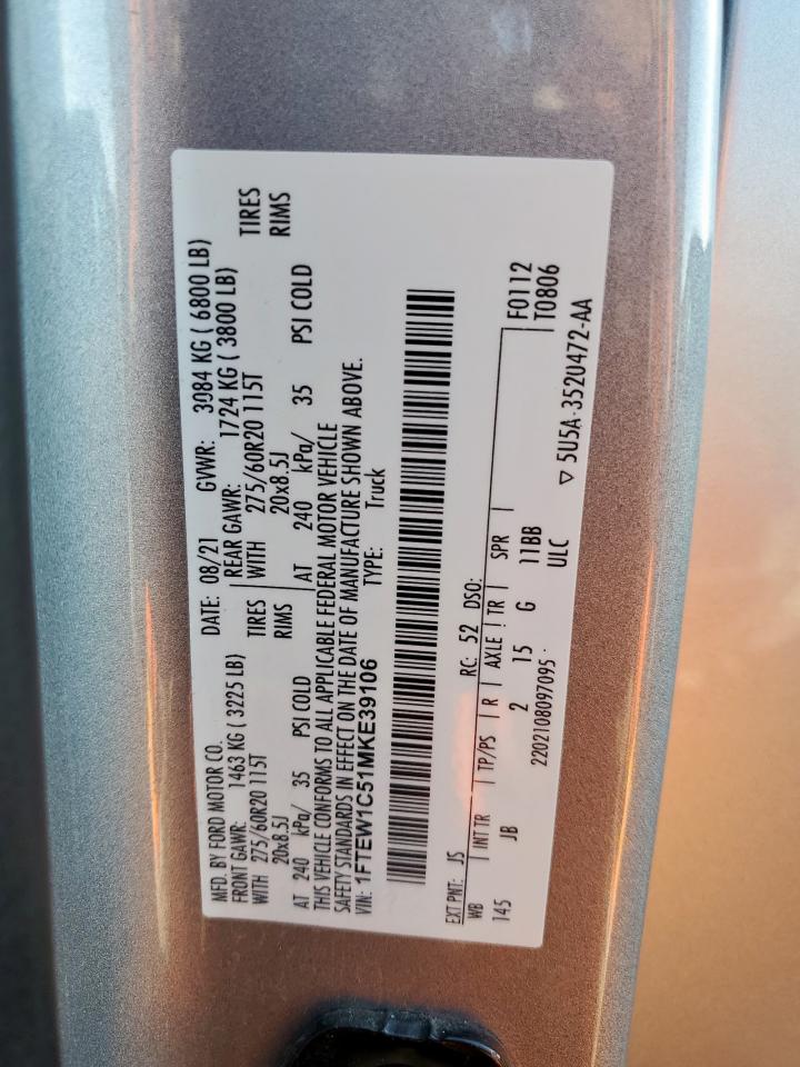 2021 FORD F-150