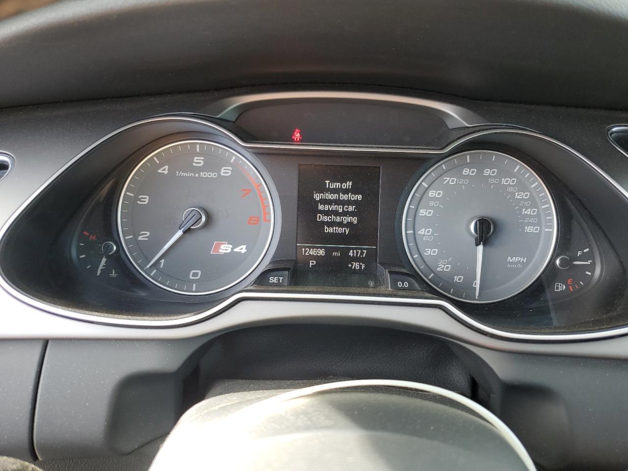 2013 AUDI S4/RS4