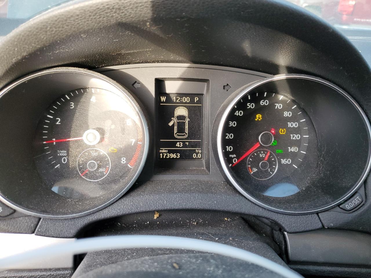 2012 VOLKSWAGEN GOLF