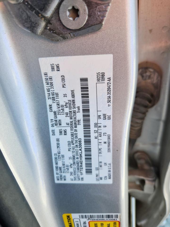2019 FORD RANGER