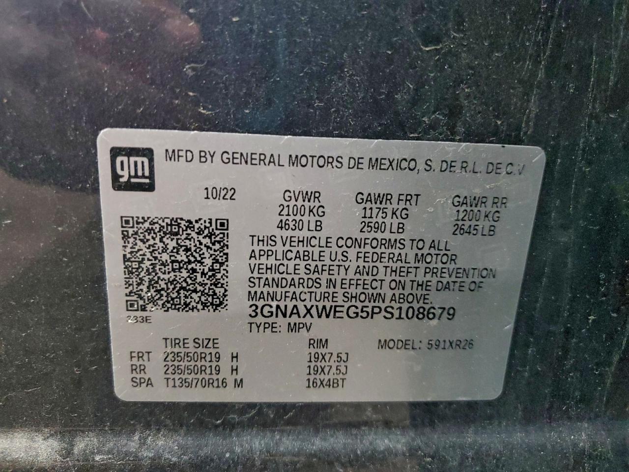 2023 CHEVROLET EQUINOX