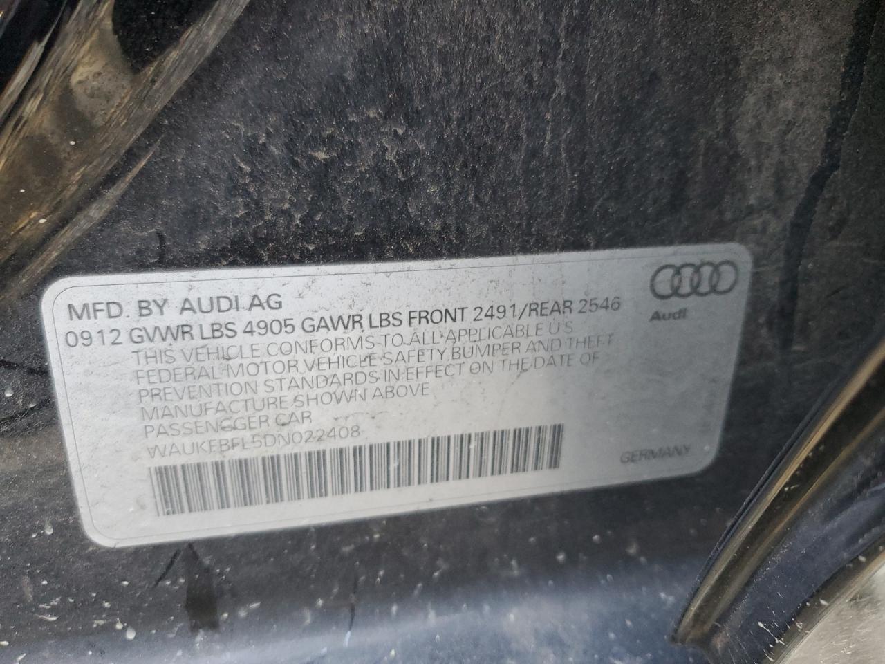 2013 AUDI A4