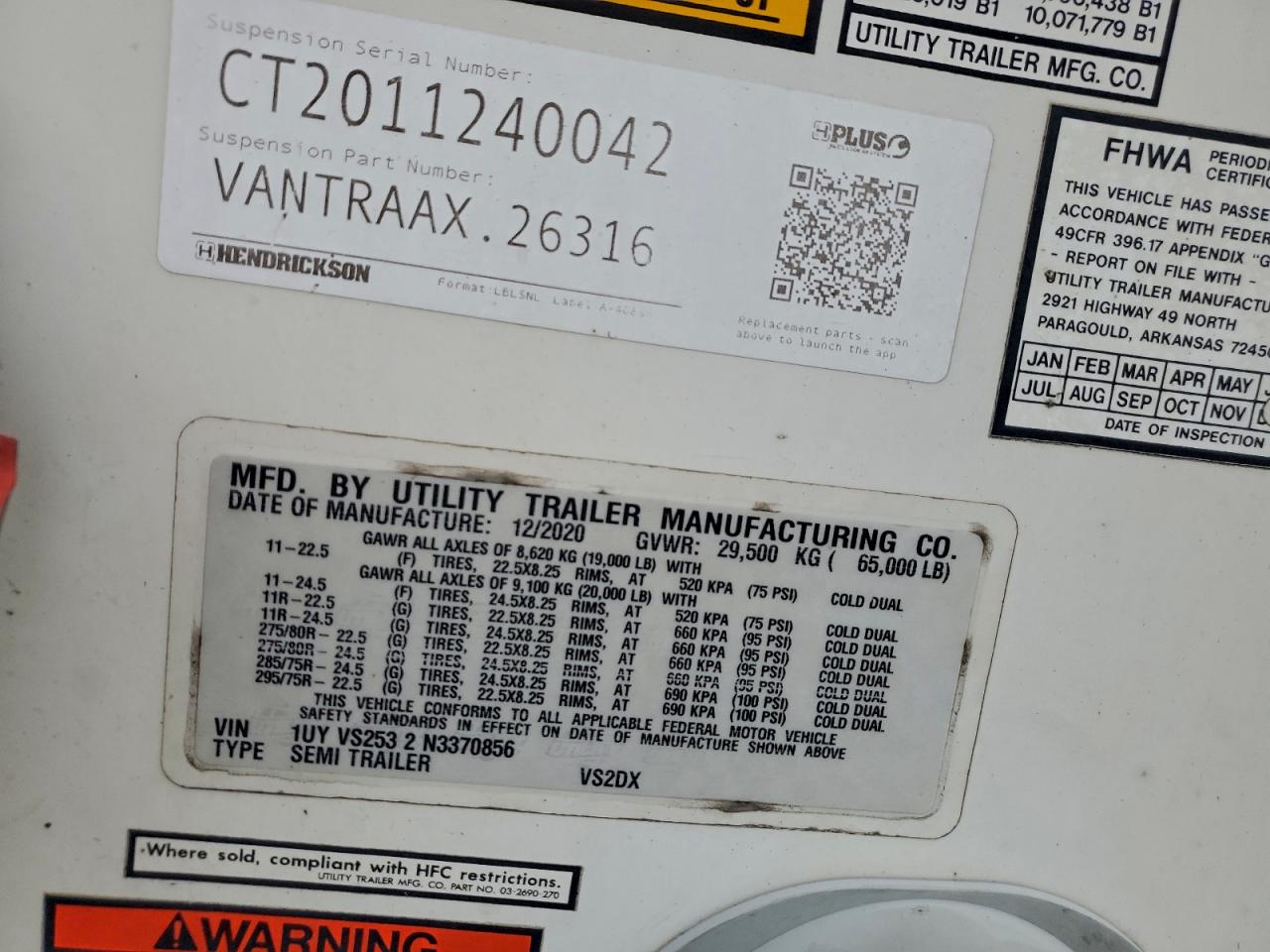 2022 UTILITY ALL OTHER