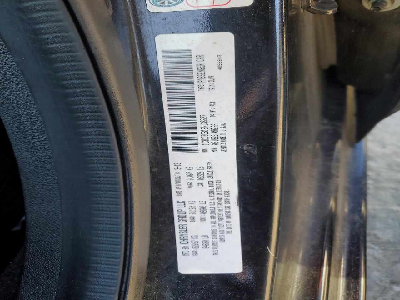 2014 DODGE AVENGER