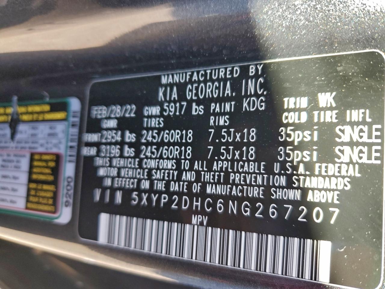 2022 KIA TELLURIDE