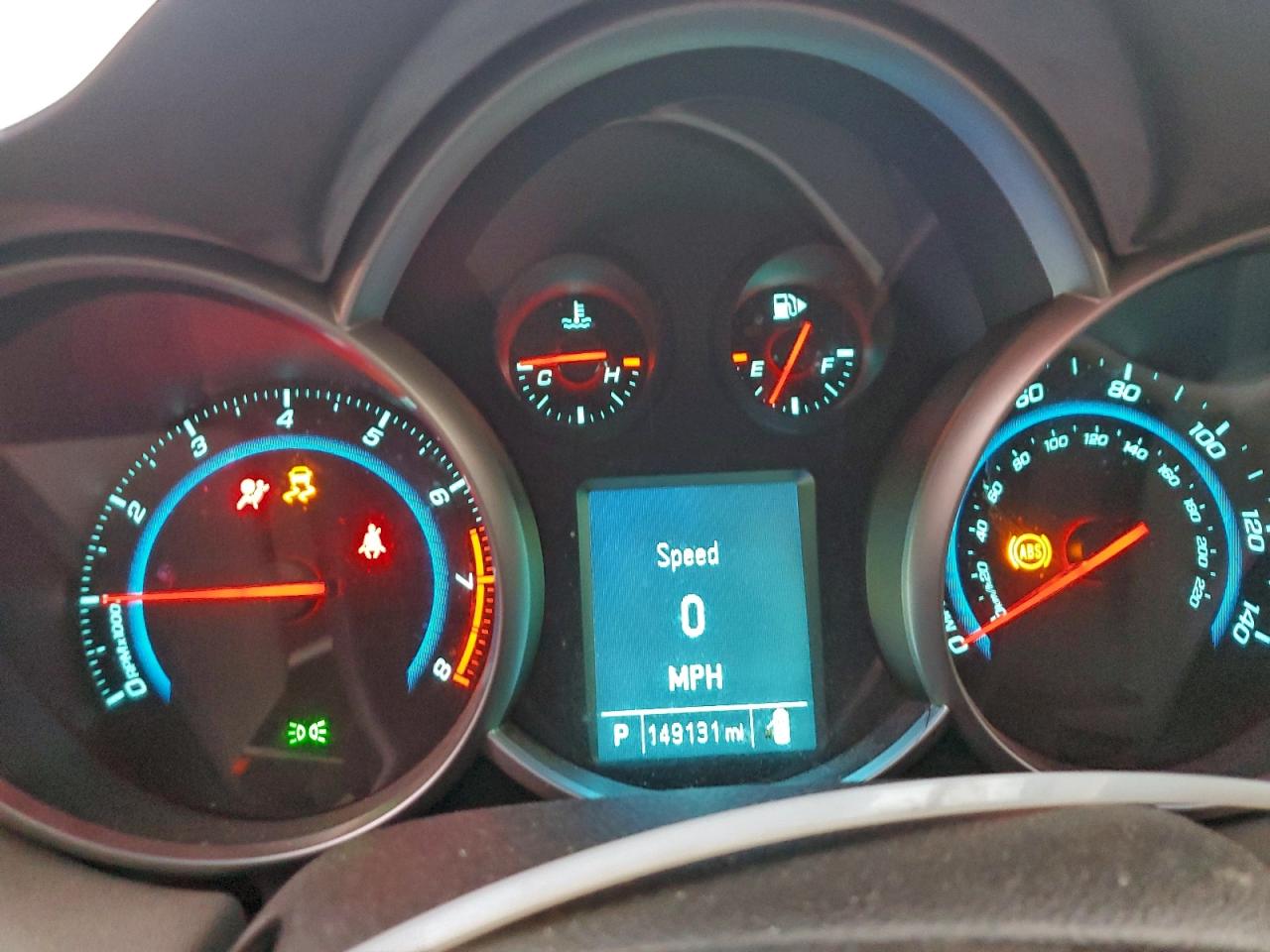 2012 CHEVROLET CRUZE