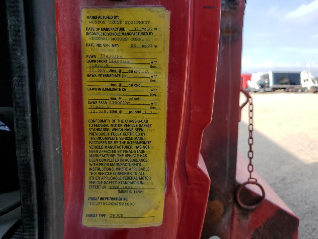 1991 GMC TOPKICK