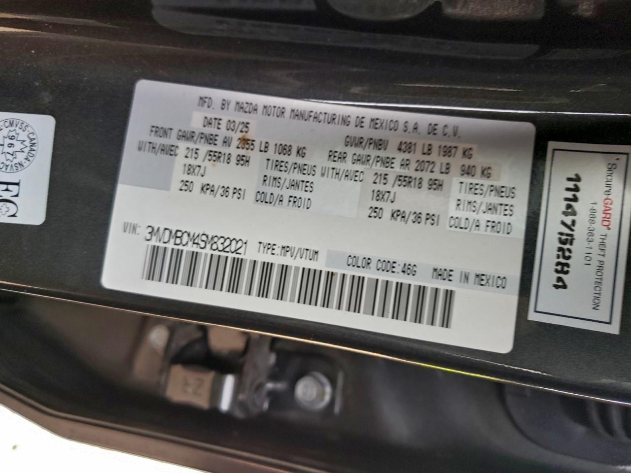 2025 MAZDA CX30