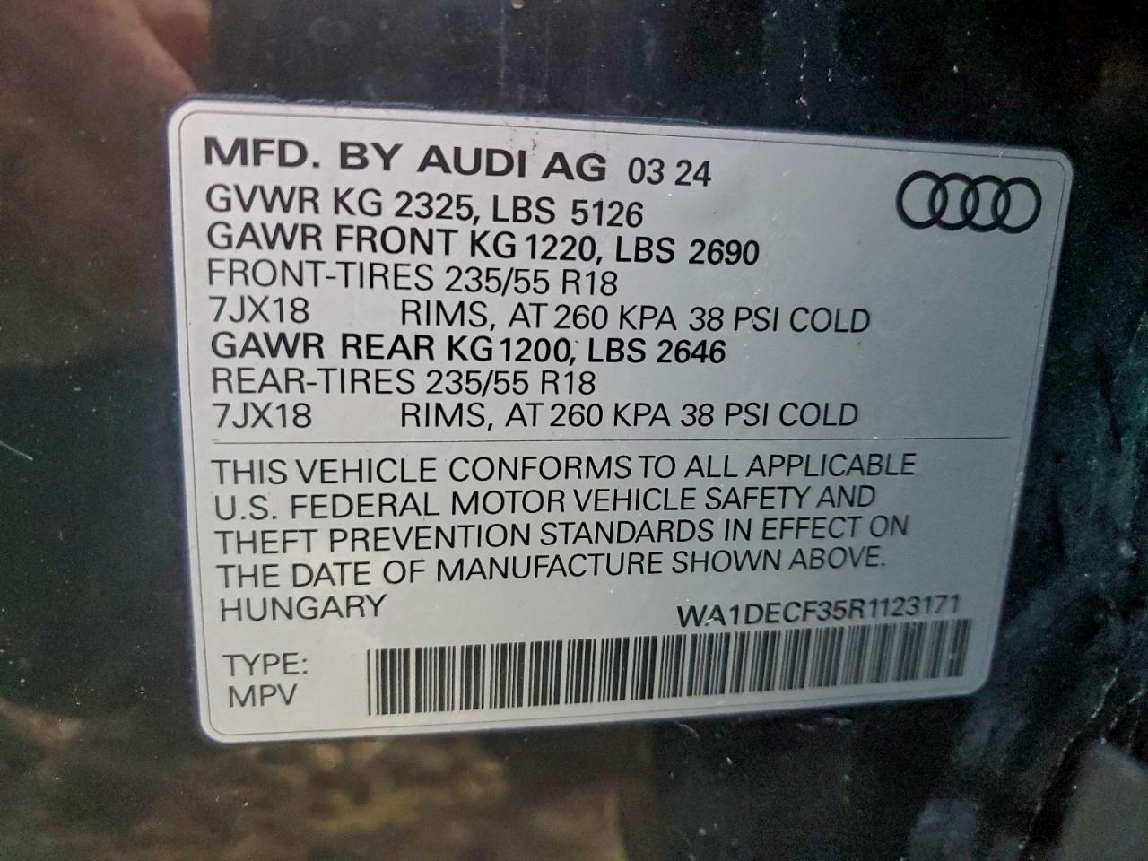 2024 AUDI Q3
