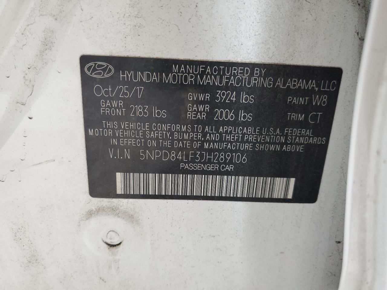 2018 HYUNDAI ELANTRA