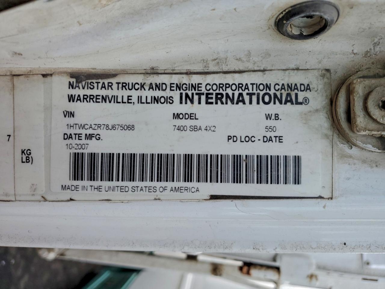 2008 INTERNATIONAL ALL MODELS