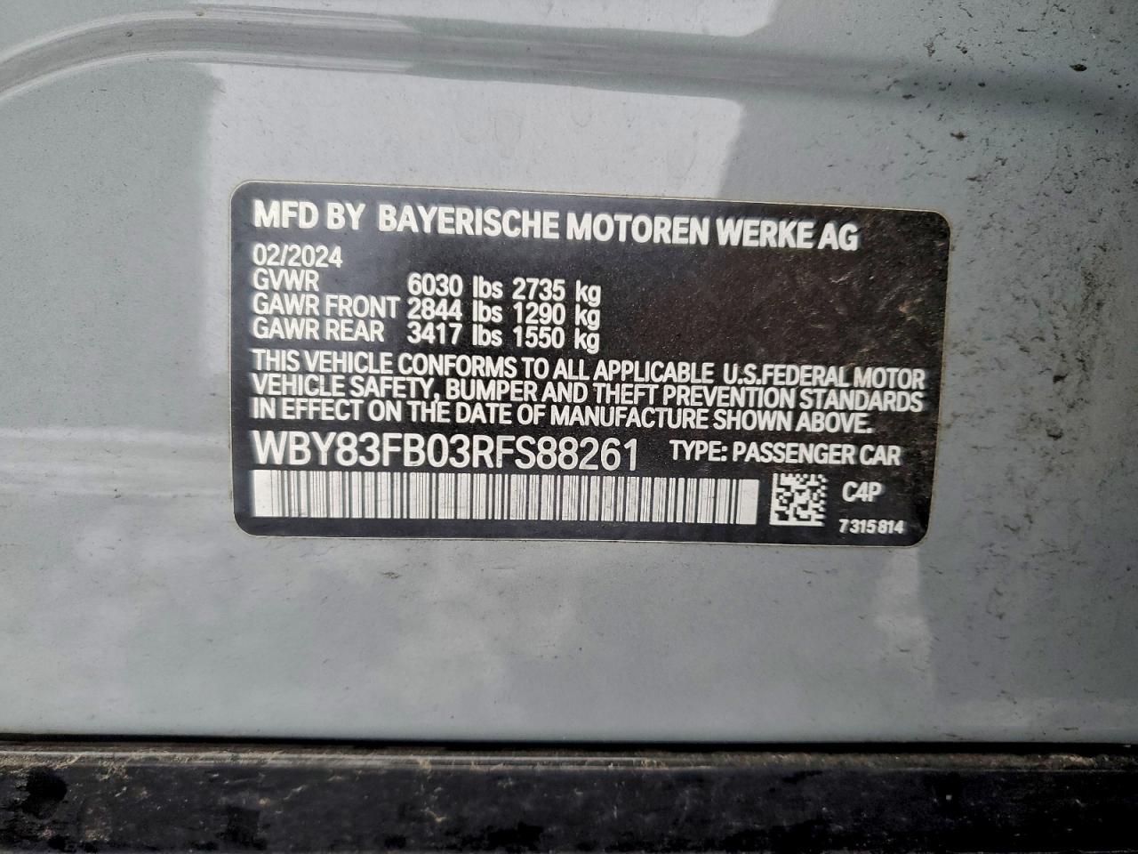 2024 BMW I4 XDRIVE