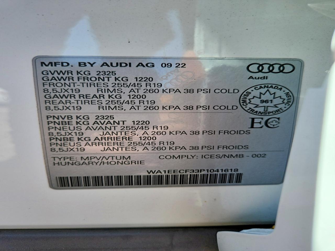 2023 AUDI Q3
