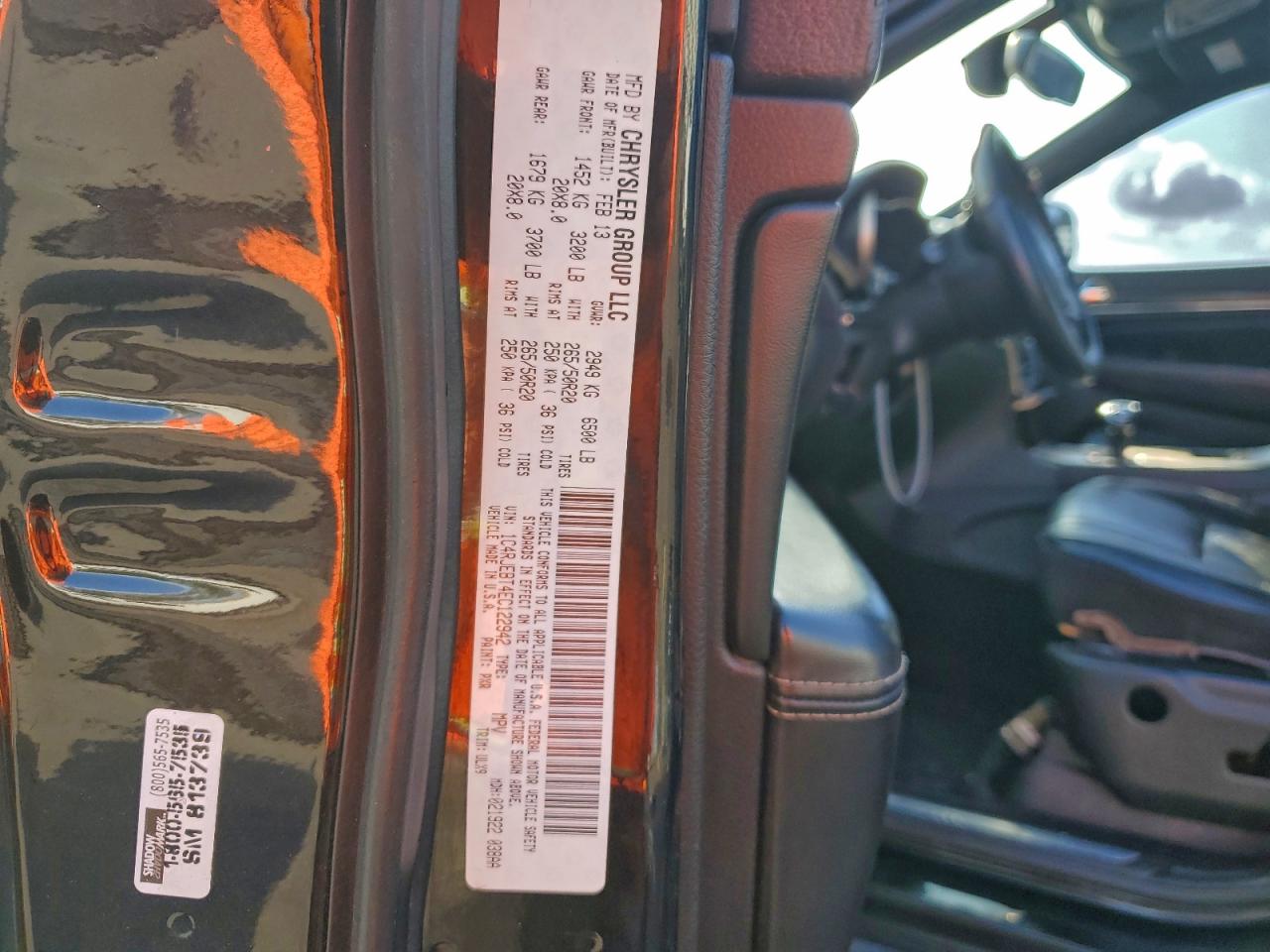 2014 JEEP GRAND CHER