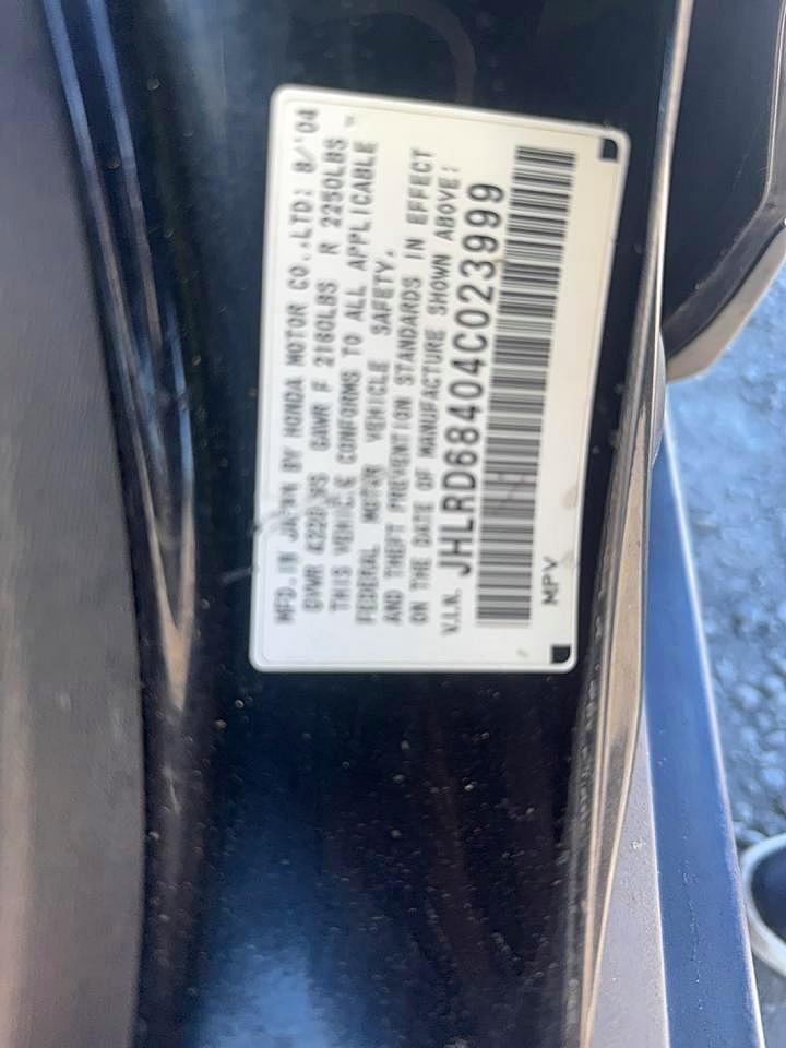 2004 HONDA CRV
