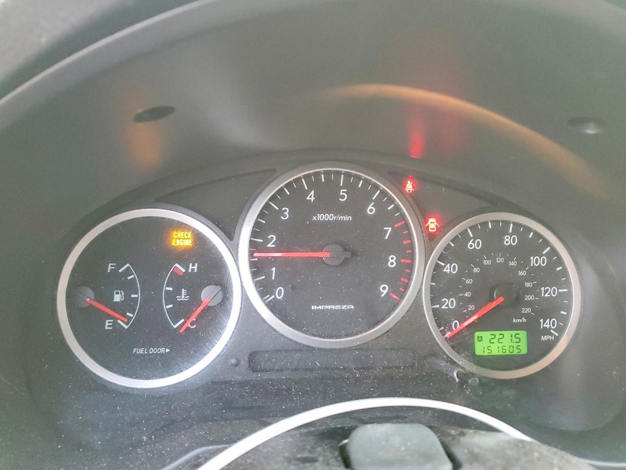 2005 SUBARU WRX
