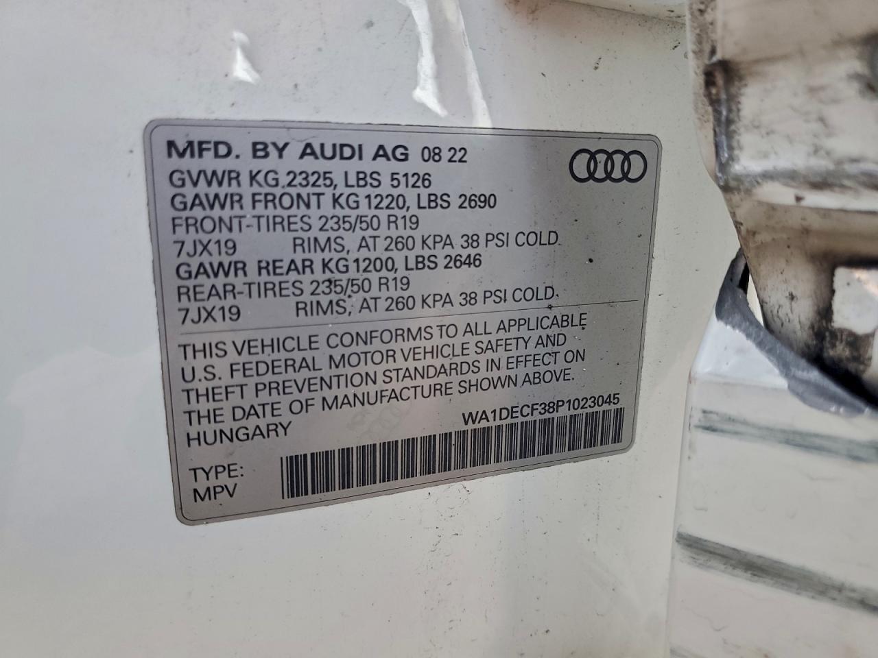 2023 AUDI Q3