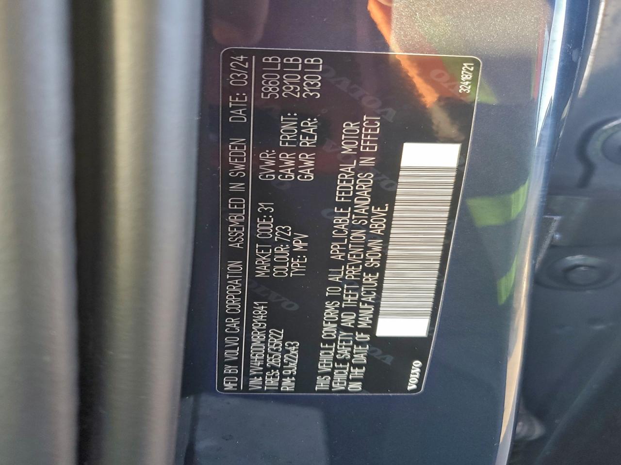 2024 VOLVO XC60 ULTIM