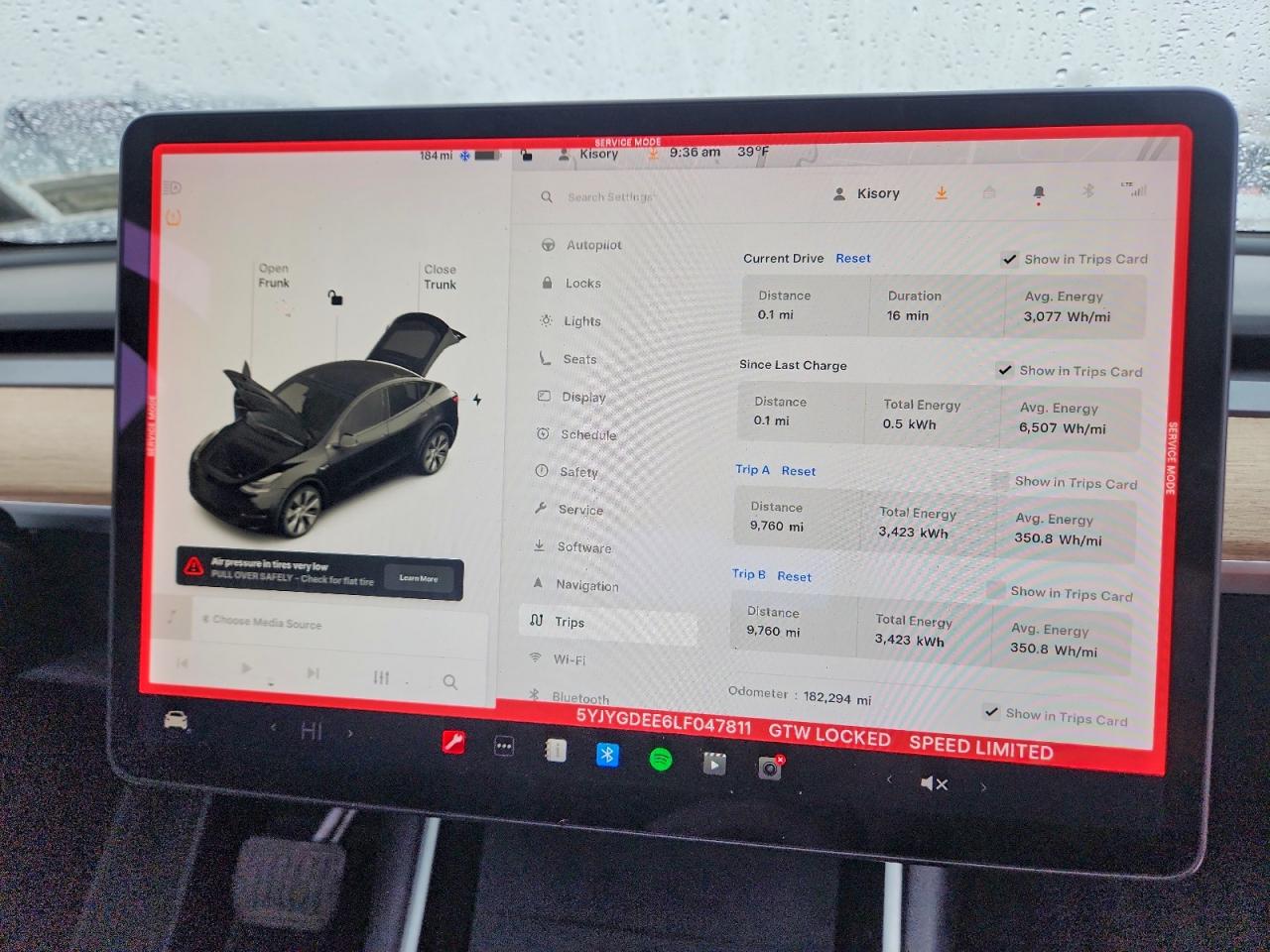 2020 TESLA MODEL Y
