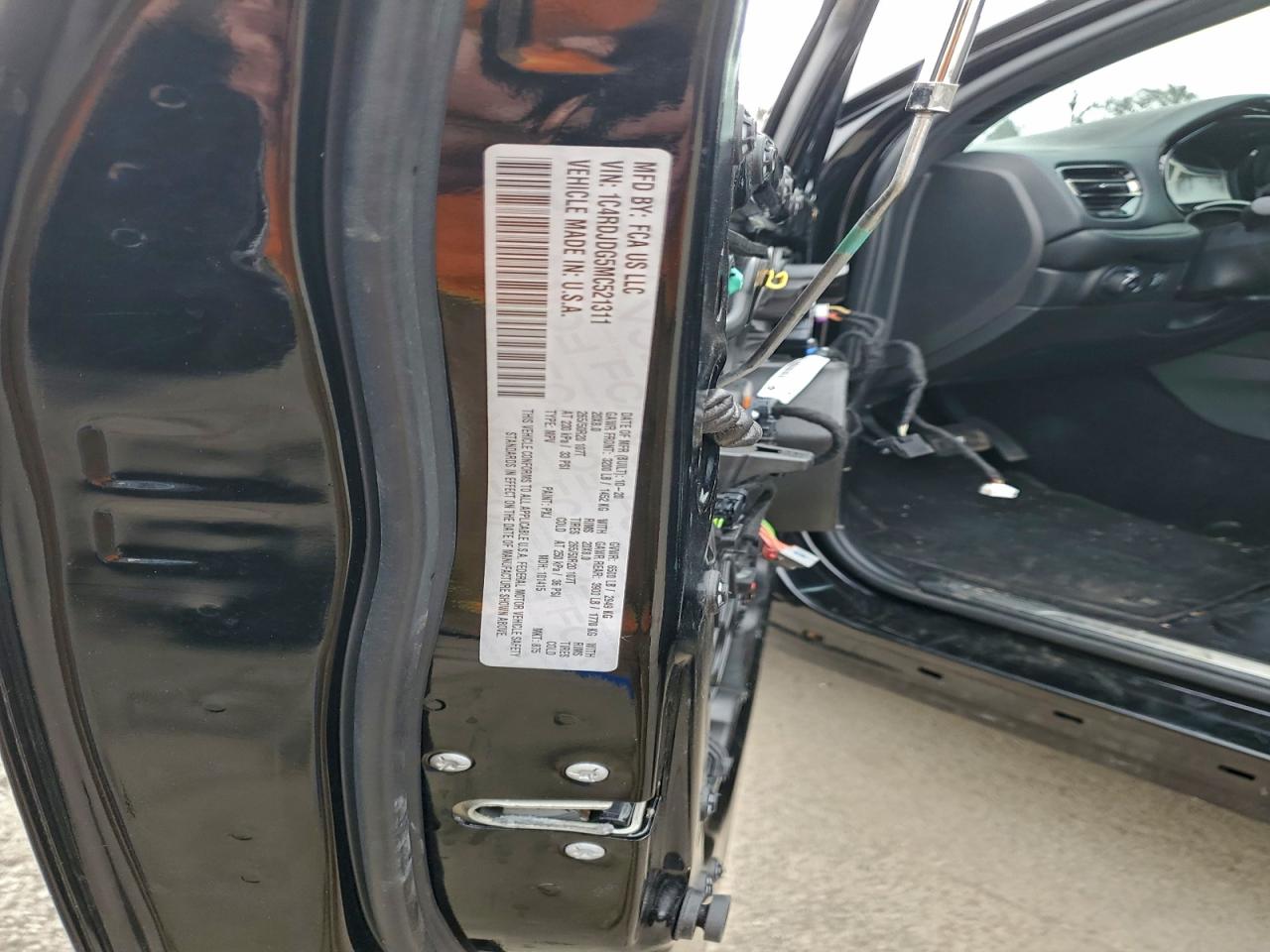 2021 DODGE DURANGO
