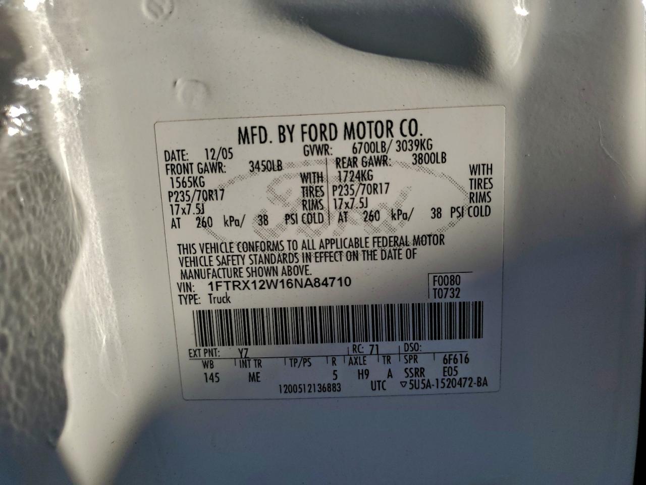 2006 FORD All Models