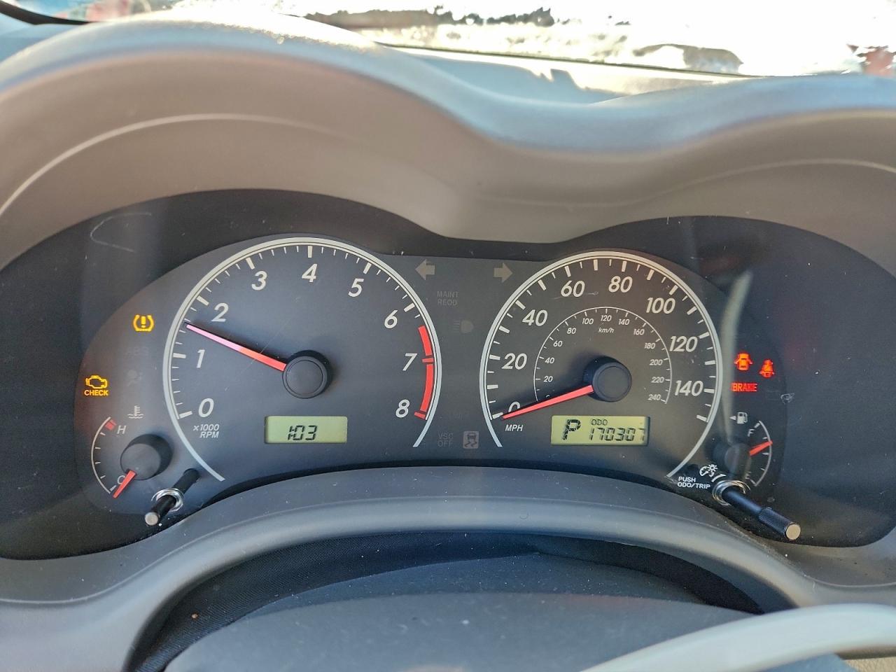 2009 TOYOTA COROLLA