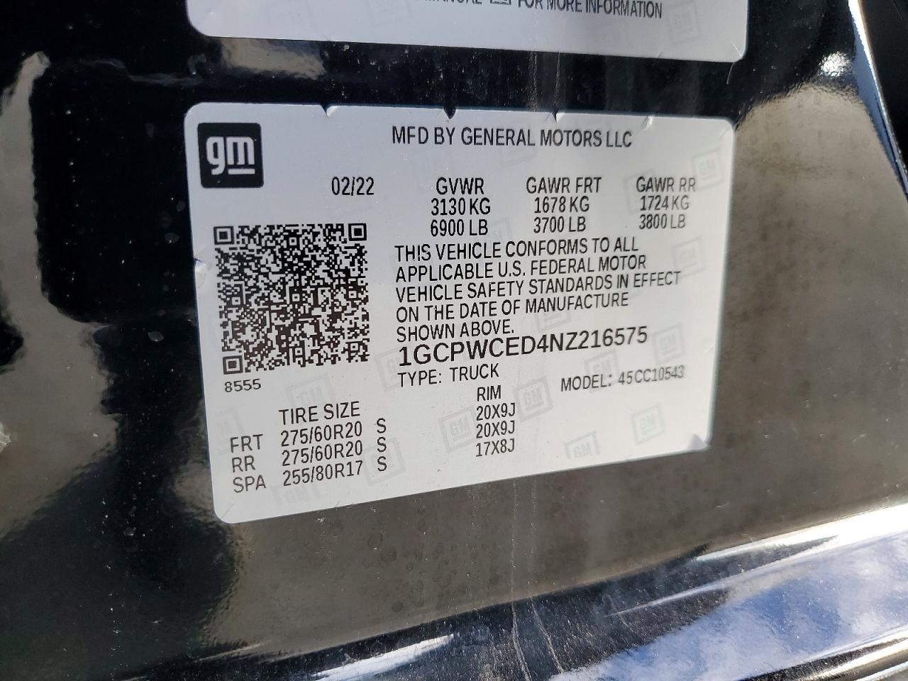 2022 CHEVROLET SILVERADO