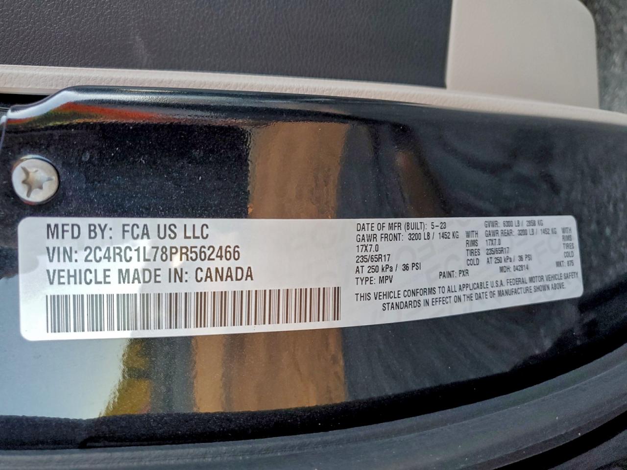 2023 CHRYSLER PACIFICA