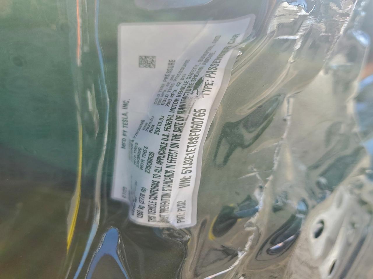 2025 TESLA MODEL 3