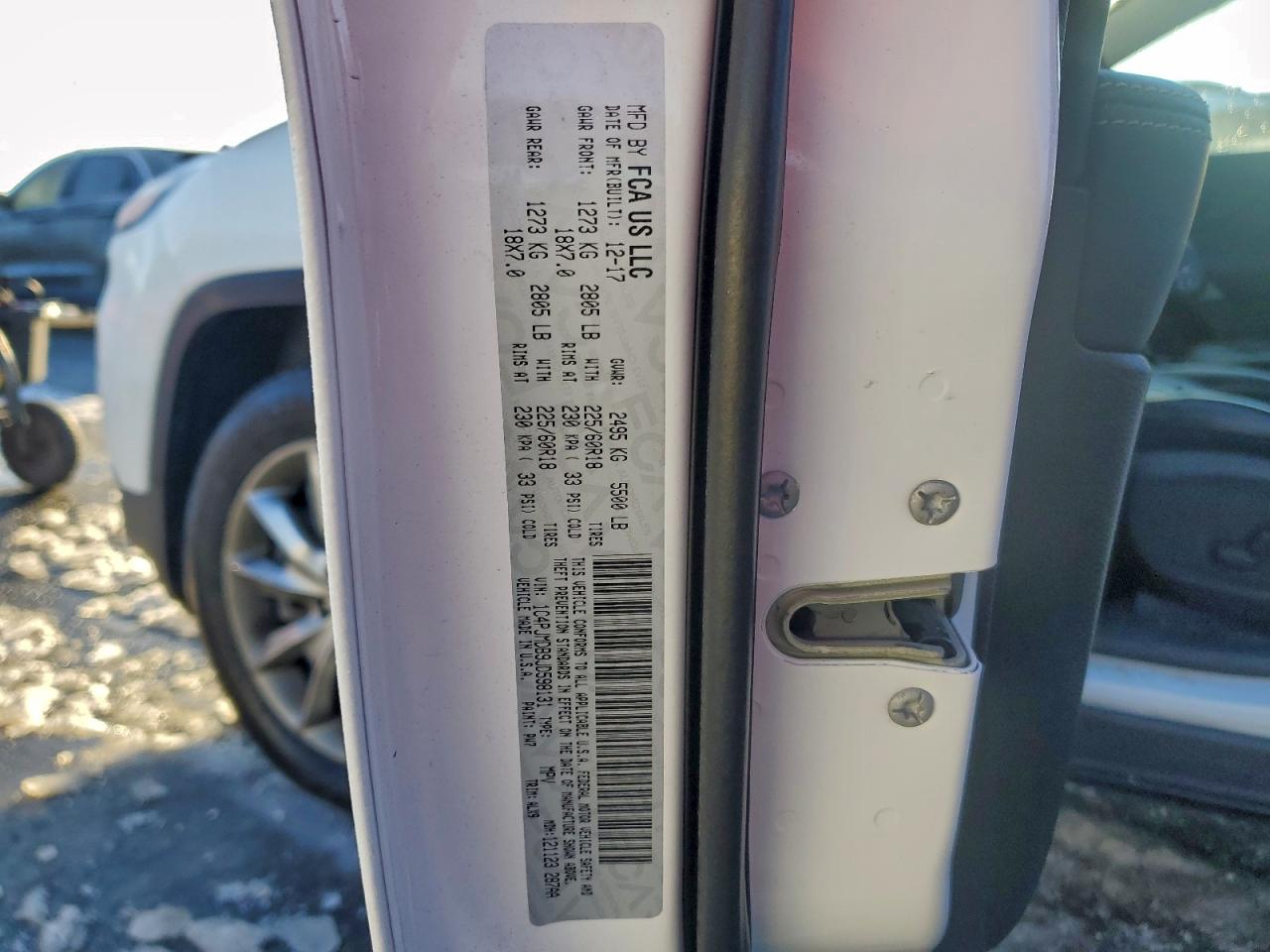 2018 JEEP GRAND CHER