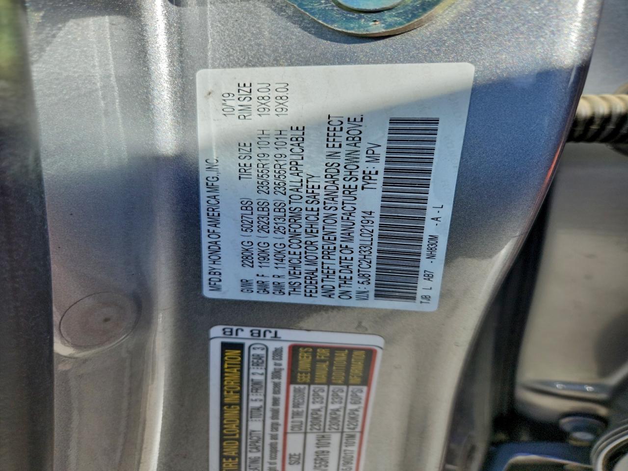 2020 ACURA RDX