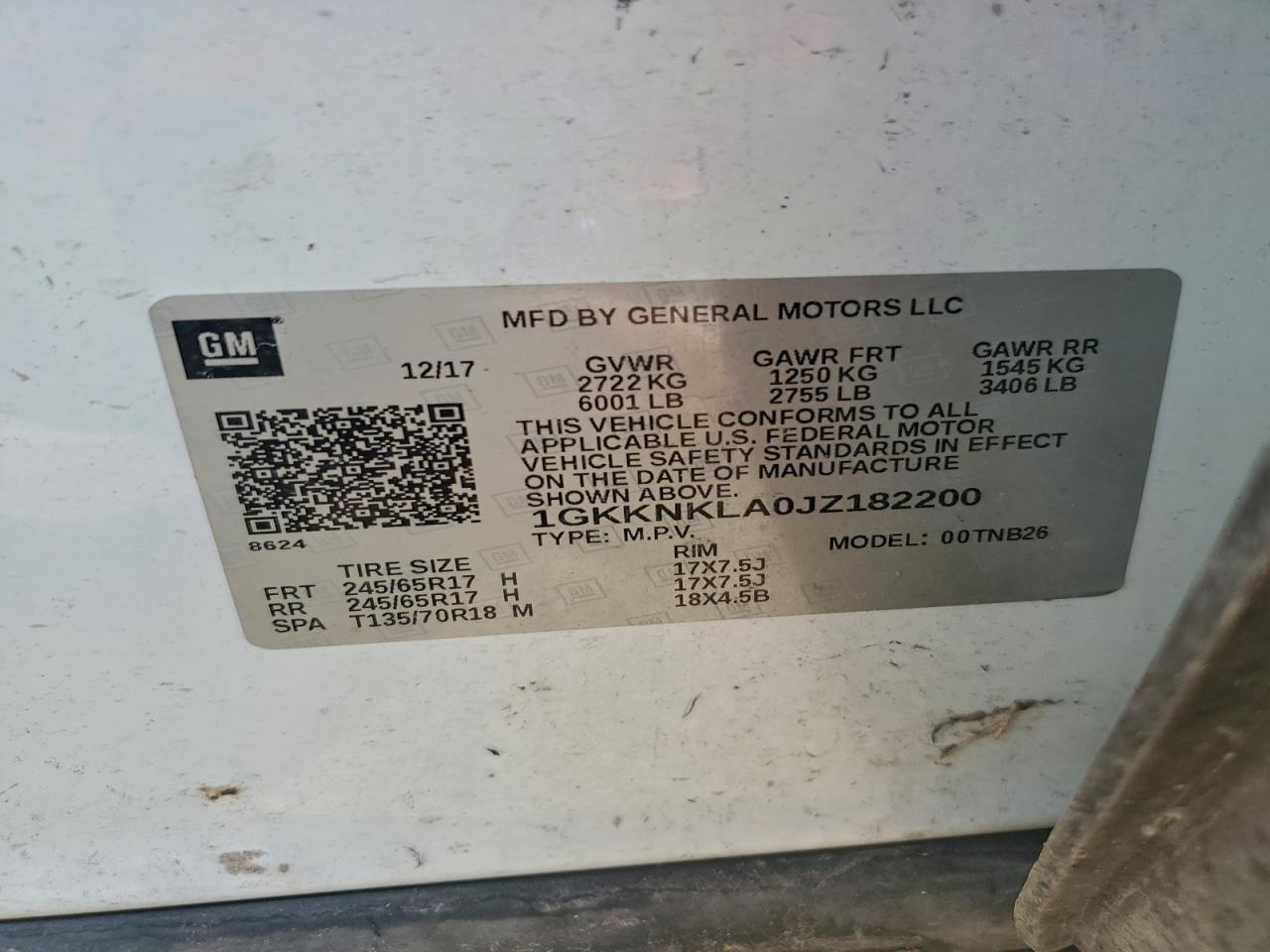 2018 GMC ACADIA