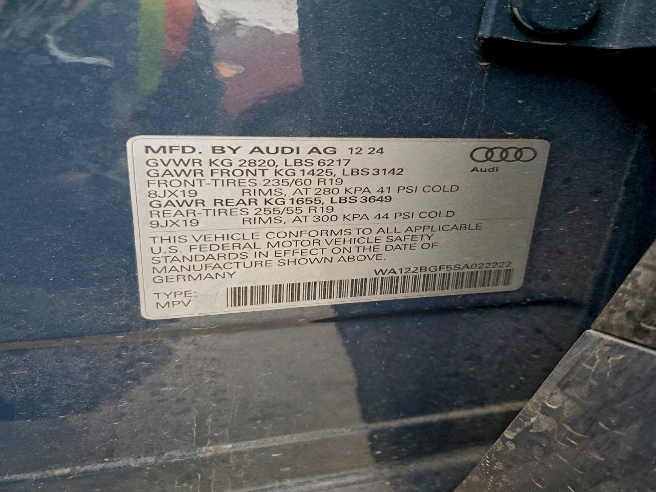 2025 AUDI Q6 E-TRON
