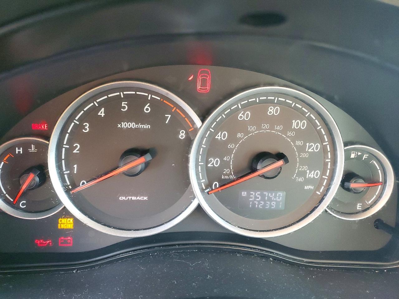 2007 SUBARU OUTBACK