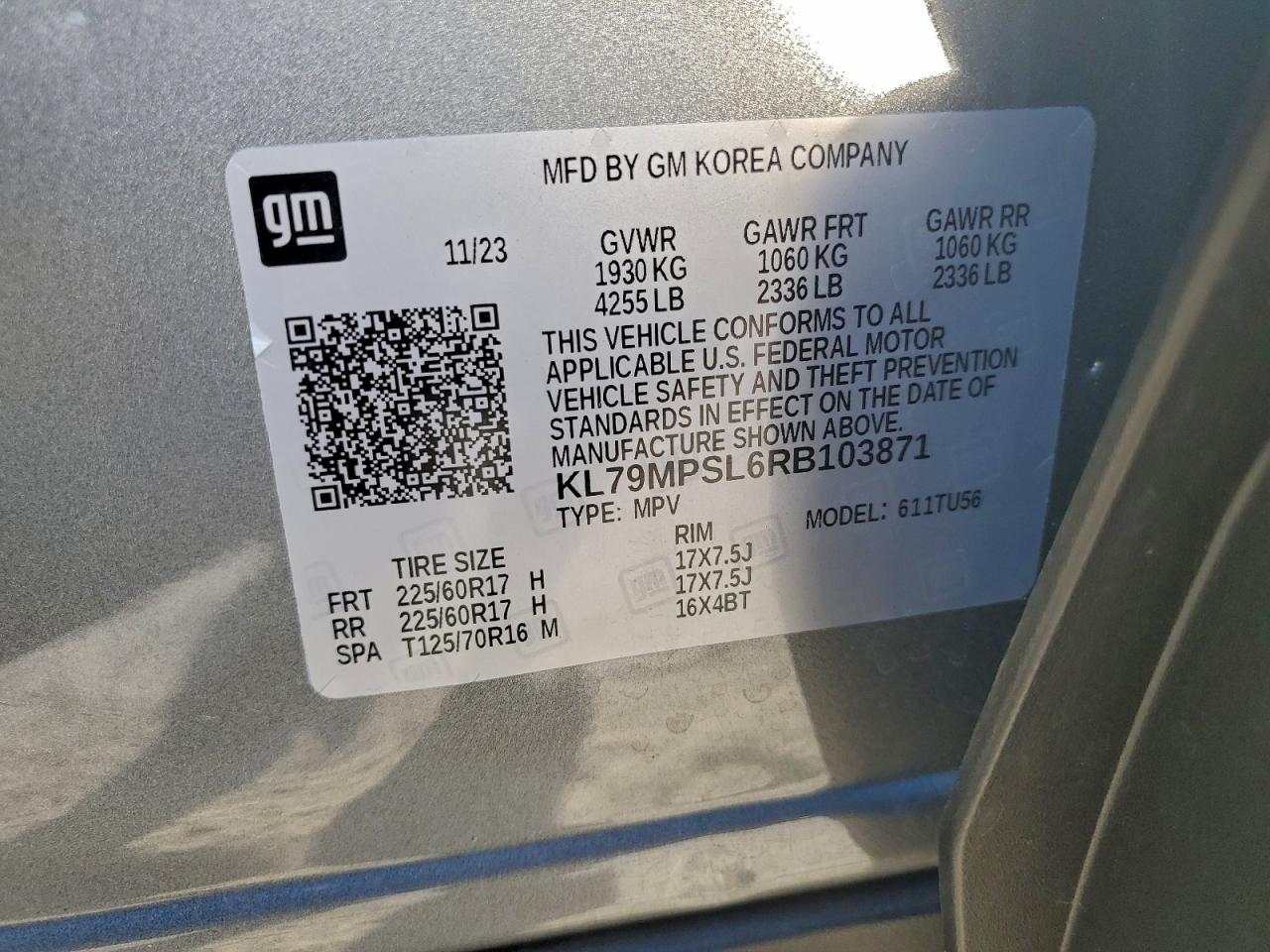 2024 CHEVROLET TRAILBLZR