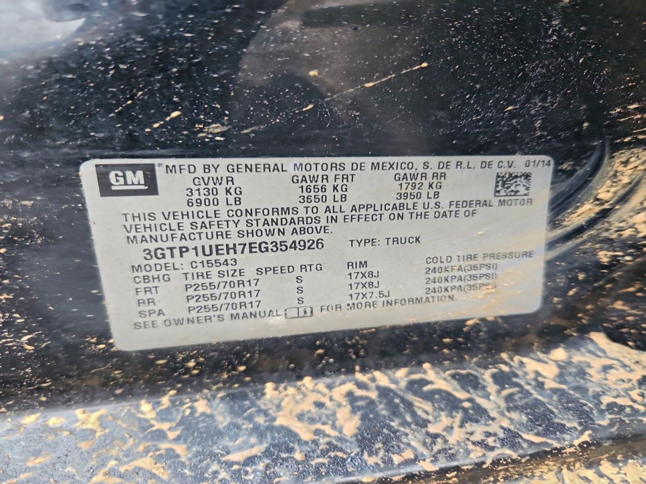 2014 GMC SIERRA