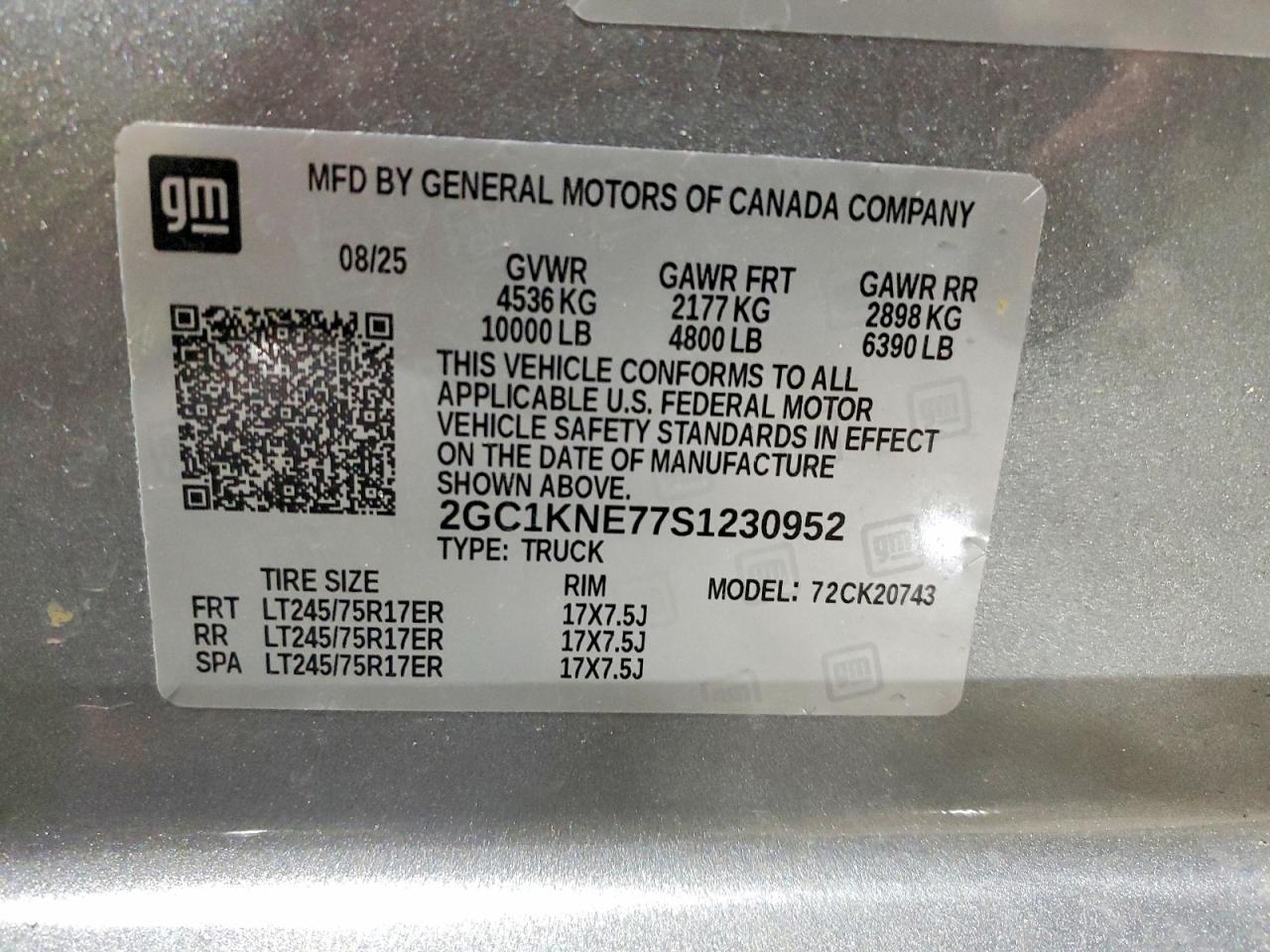 2025 CHEVROLET ALL Models