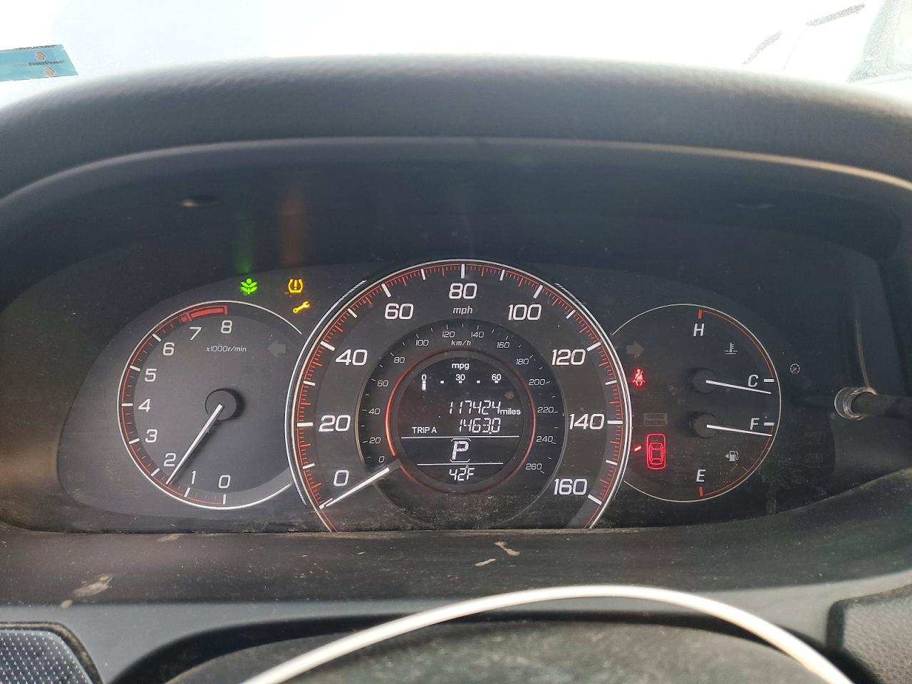 2015 HONDA ACCORD