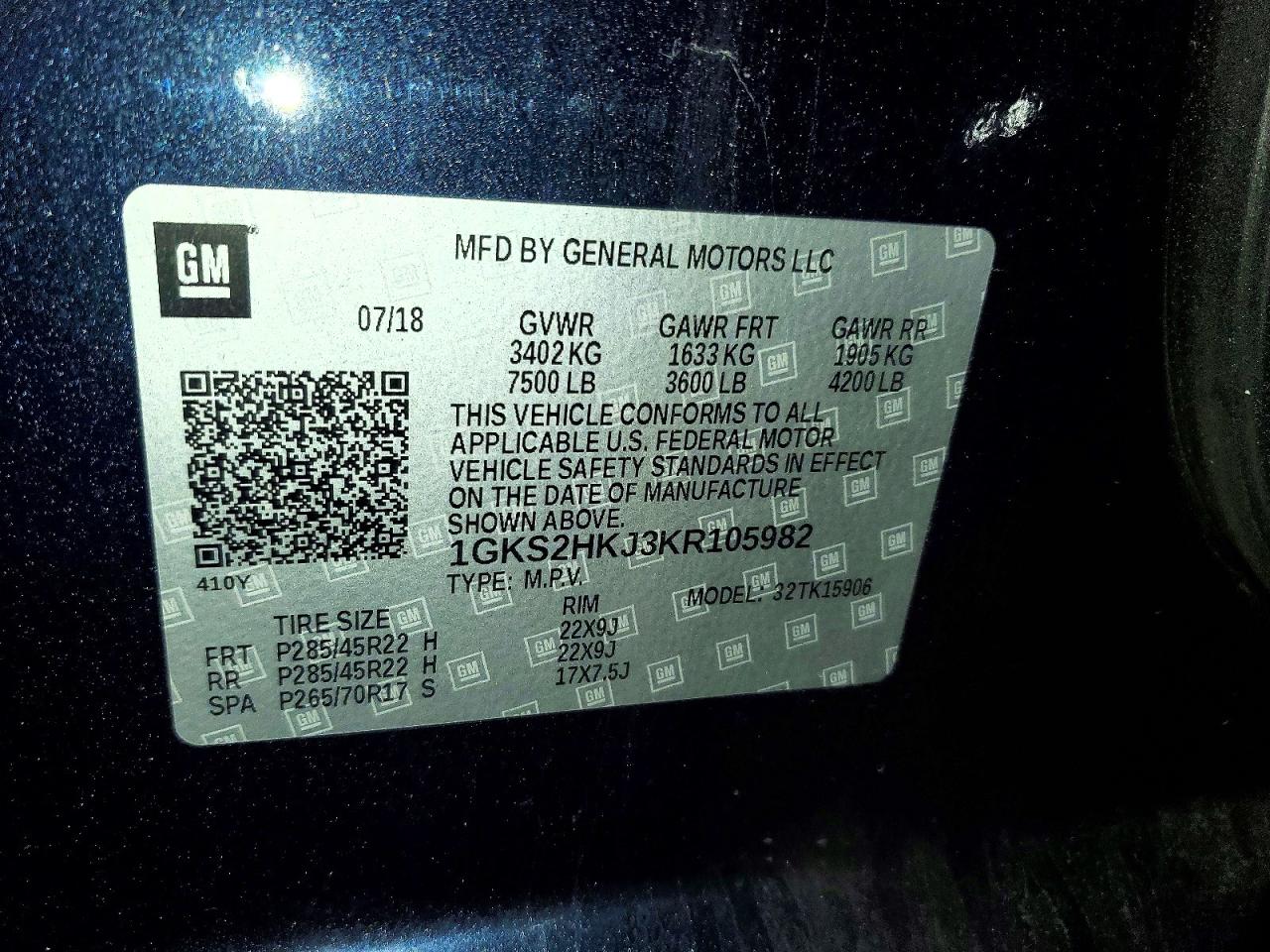2019 GMC YUKON