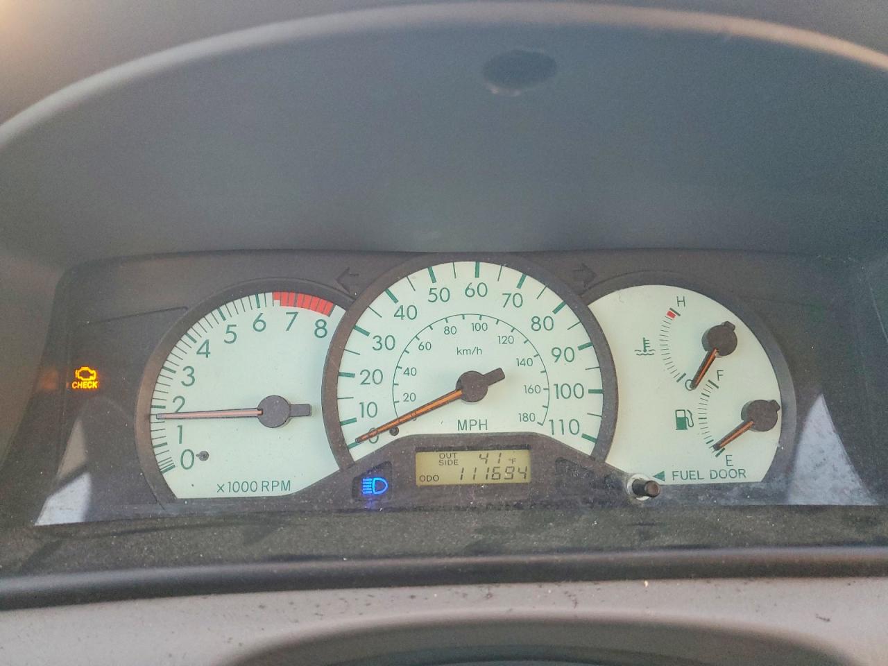 2003 TOYOTA COROLLA
