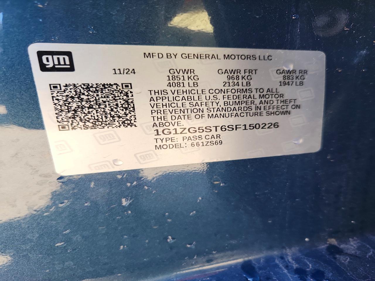 2025 CHEVROLET MALIBU