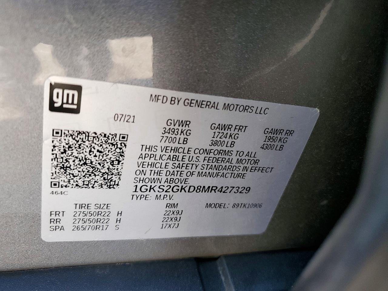 2021 GMC YUKON