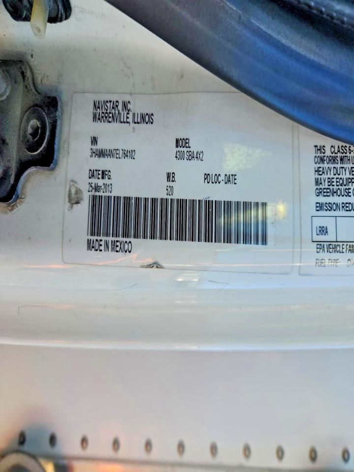 2014 INTERNATIONAL 4000 SERIE