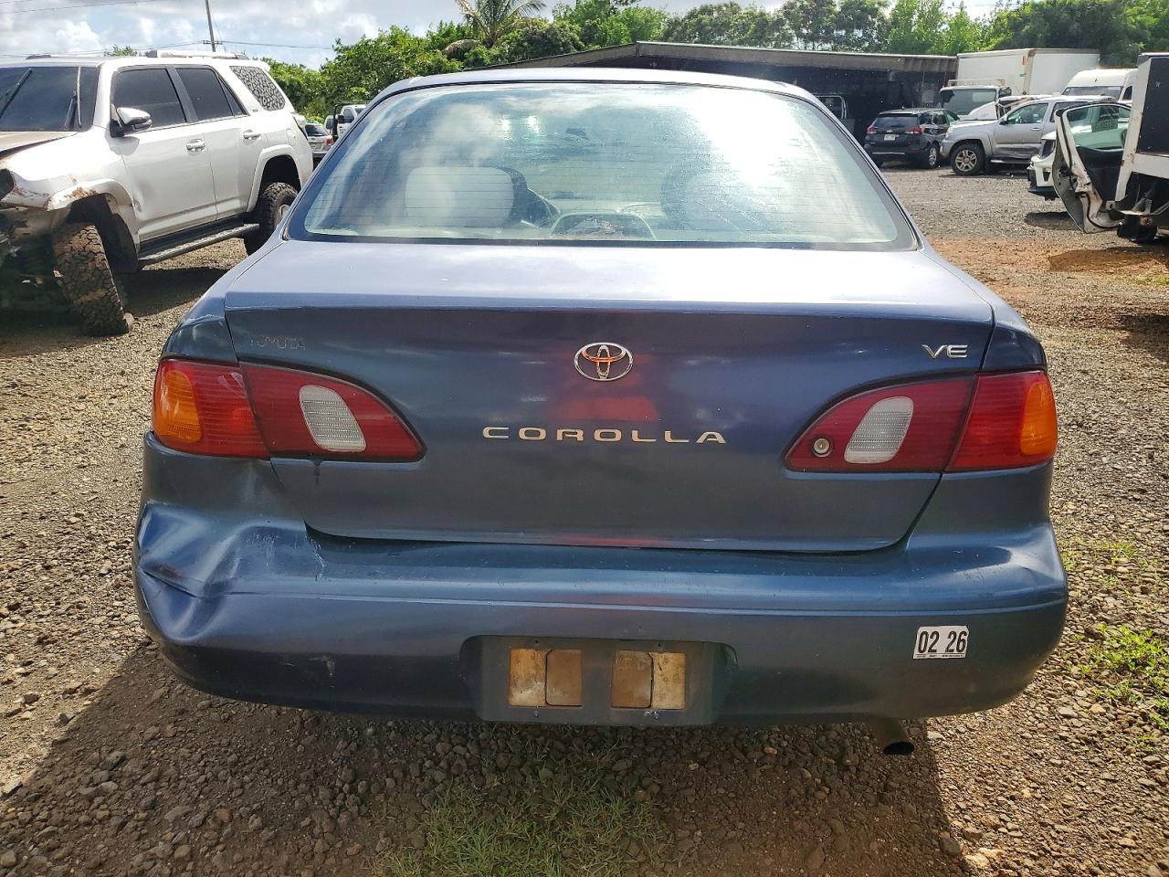 2000 TOYOTA COROLLA