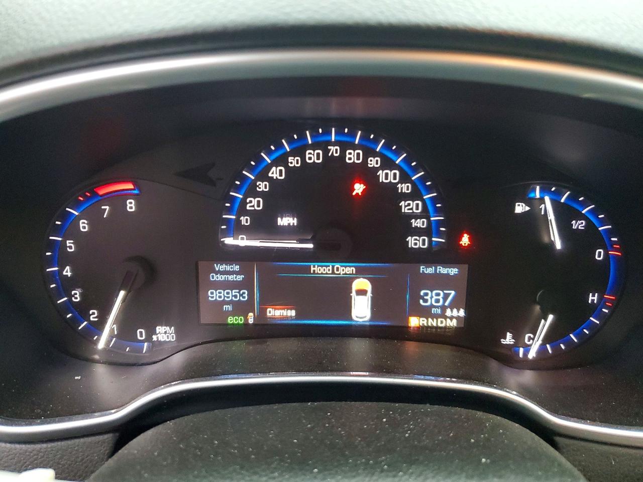 2016 CADILLAC SRX